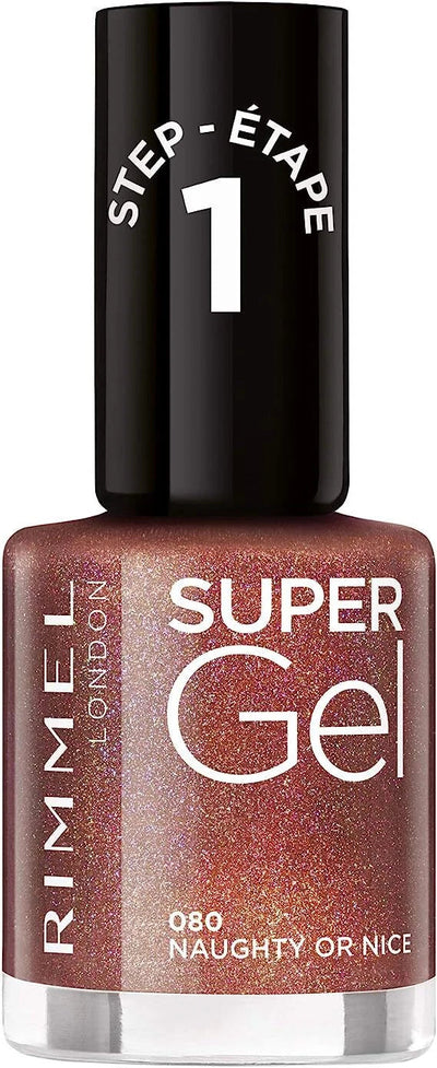 RIMMEL Super Gel High Shine Glossy Nail Polish, Top Coat 12ml Rimmel