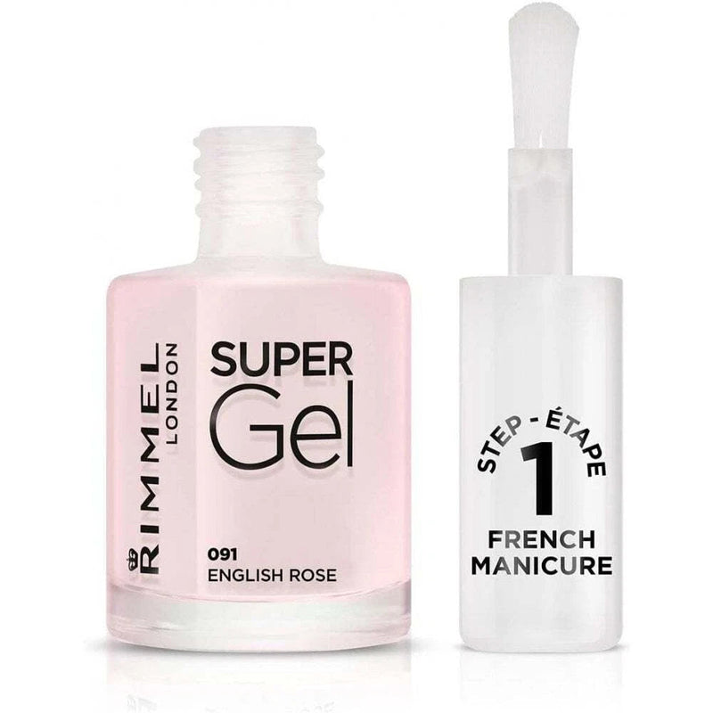 RIMMEL Super Gel High Shine Glossy Nail Polish, Top Coat 12ml Rimmel
