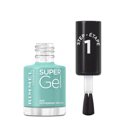 RIMMEL Super Gel High Shine Glossy Nail Polish, Top Coat 12ml Rimmel