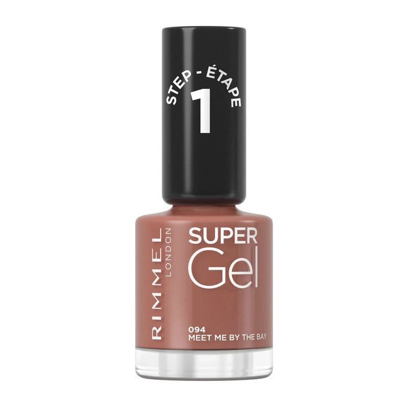 RIMMEL Super Gel High Shine Glossy Nail Polish, Top Coat 12ml Rimmel