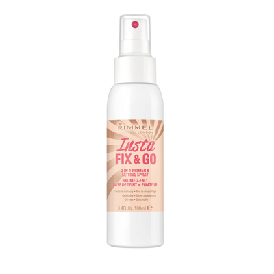 RIMMEL Insta Fix & Go 2 in 1 Oil-Free Quick Primer & Setting Spray 100ml Rimmel