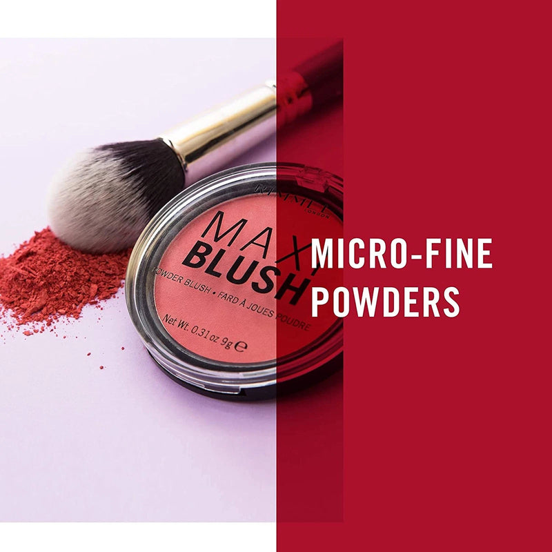 Rimmel London Maxi Blush Pigmented Powder Blusher Third Base 9 g Rimmel