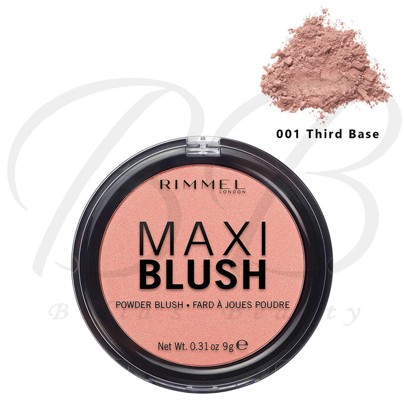 Rimmel London Maxi Blush Pigmented Powder Blusher Third Base 9 g Rimmel