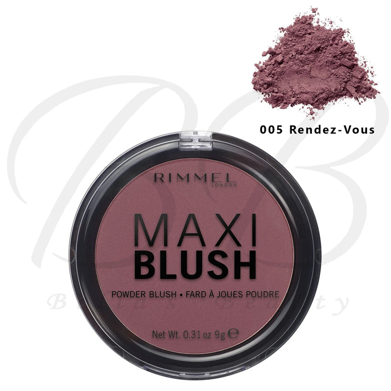 Rimmel London Maxi Blush Pigmented Powder Blusher Third Base 9 g Rimmel