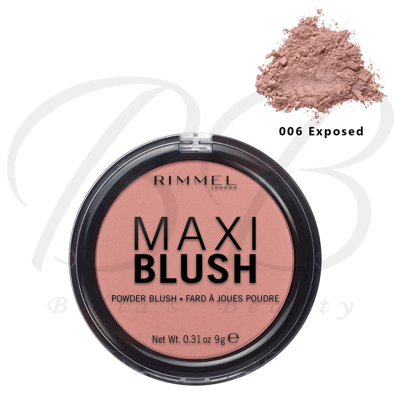 Rimmel London Maxi Blush Pigmented Powder Blusher Third Base 9 g Rimmel