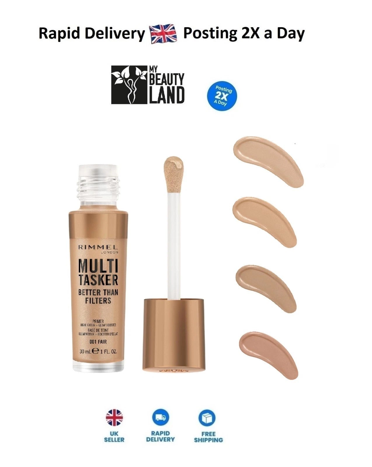 Rimmel Multi-Tasker Better Than Filters 3 in 1 Primer Rimmel