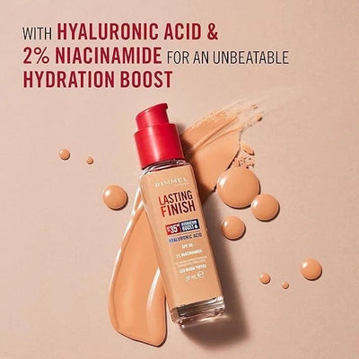 Rimmel Lasting Finish 35HR Foundation 30 ml SPF20 *New Formula Rimmel