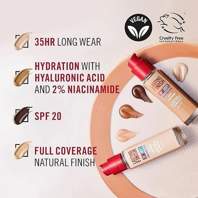 Rimmel Lasting Finish 35HR Foundation 30 ml SPF20 *New Formula Rimmel
