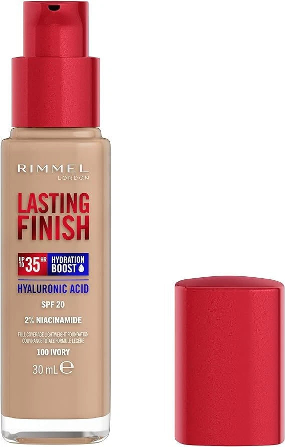 Rimmel Lasting Finish 35HR Foundation 30 ml SPF20 *New Formula Rimmel