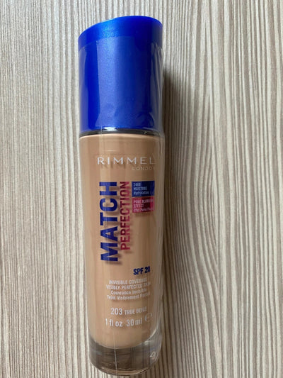 Rimmel Match Perfection Foundation Hydrating 30ml Rimmel