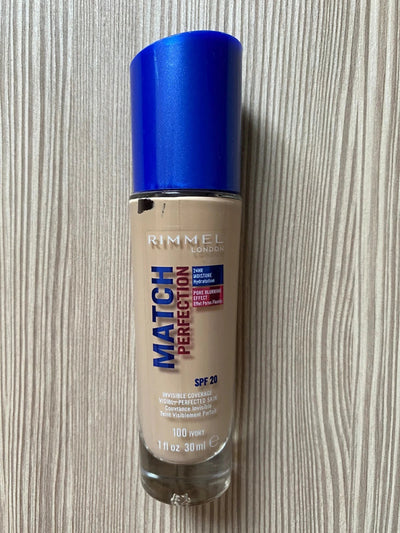 Rimmel Match Perfection Foundation Hydrating 30ml Rimmel