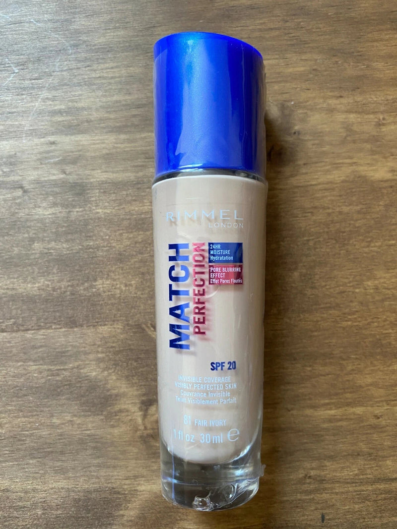 Rimmel Match Perfection Foundation Hydrating 30ml Rimmel