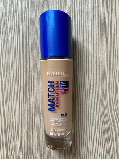 Rimmel Match Perfection Foundation Hydrating 30ml Rimmel
