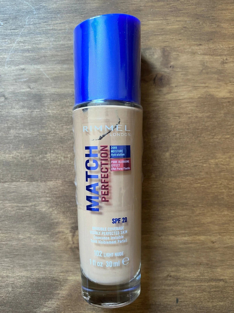 Rimmel Match Perfection Foundation Hydrating 30ml Rimmel