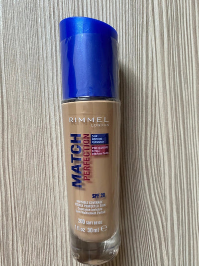 Rimmel Match Perfection Foundation Hydrating 30ml Rimmel
