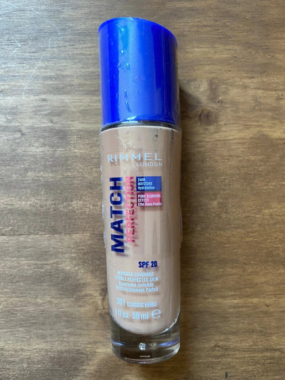 Rimmel Match Perfection Foundation Hydrating 30ml Rimmel