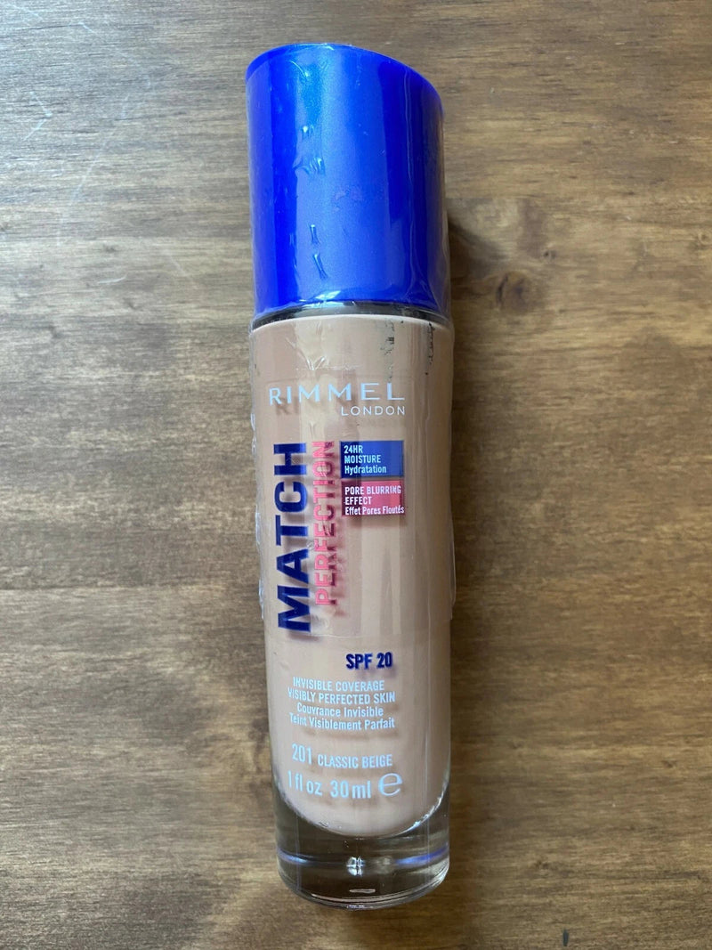 Rimmel Match Perfection Foundation Hydrating 30ml Rimmel