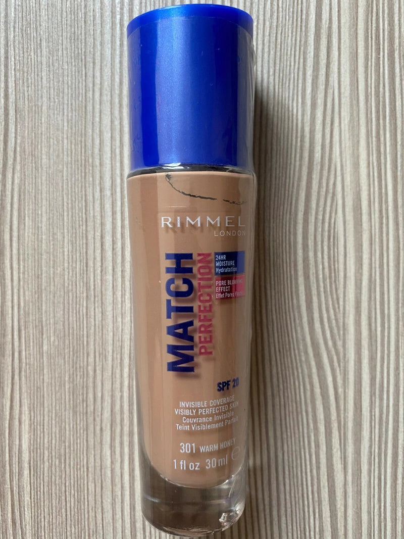 Rimmel Match Perfection Foundation Hydrating 30ml Rimmel