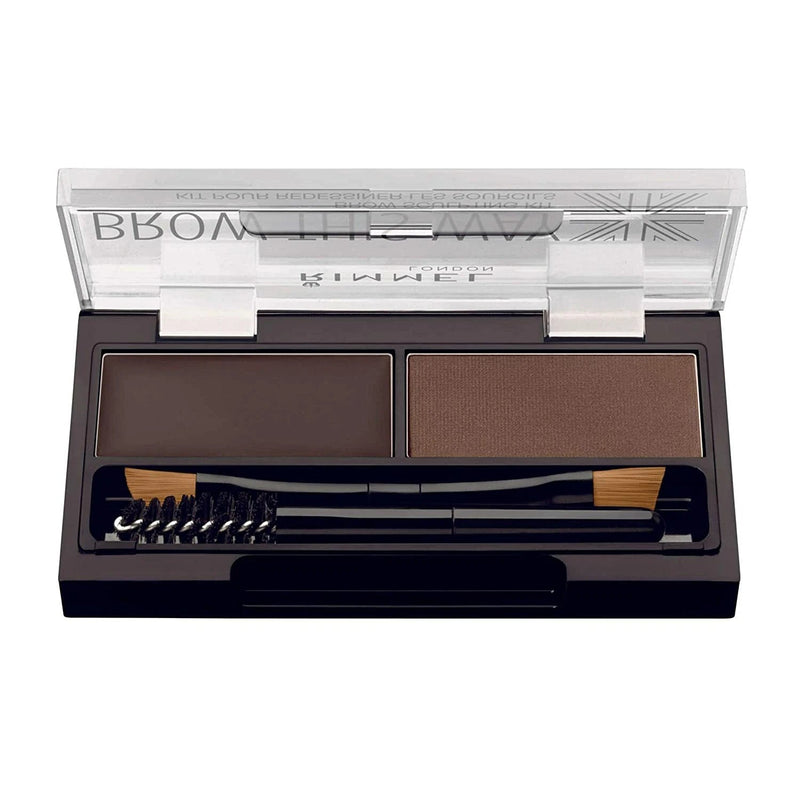 RIMMEL London Brow This Way Eyebrow Powder Sculpting Kit Rimmel