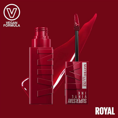 Maybelline New York Lip Colour, Long Lasting up to 16h, Liquid Lipstick 55 Royal Maybelline