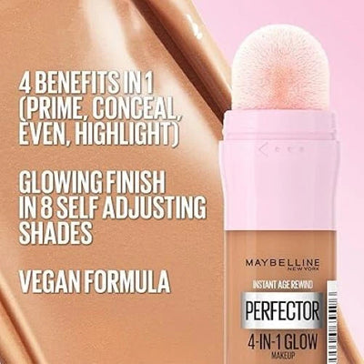Maybelline Instant Anti Age Glow Perfector, 4-In-1 Primer Maybelline