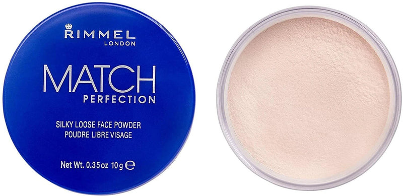 RIMMEL Match Perfection Blendable Silky Loose Long Lasting Face Powder 10g Rimmel