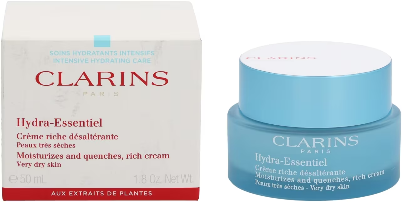 Clarins Hydra Essentiel Moisturizes and Quenches Rich Cream Very Dry Skin 50 ml Clarins