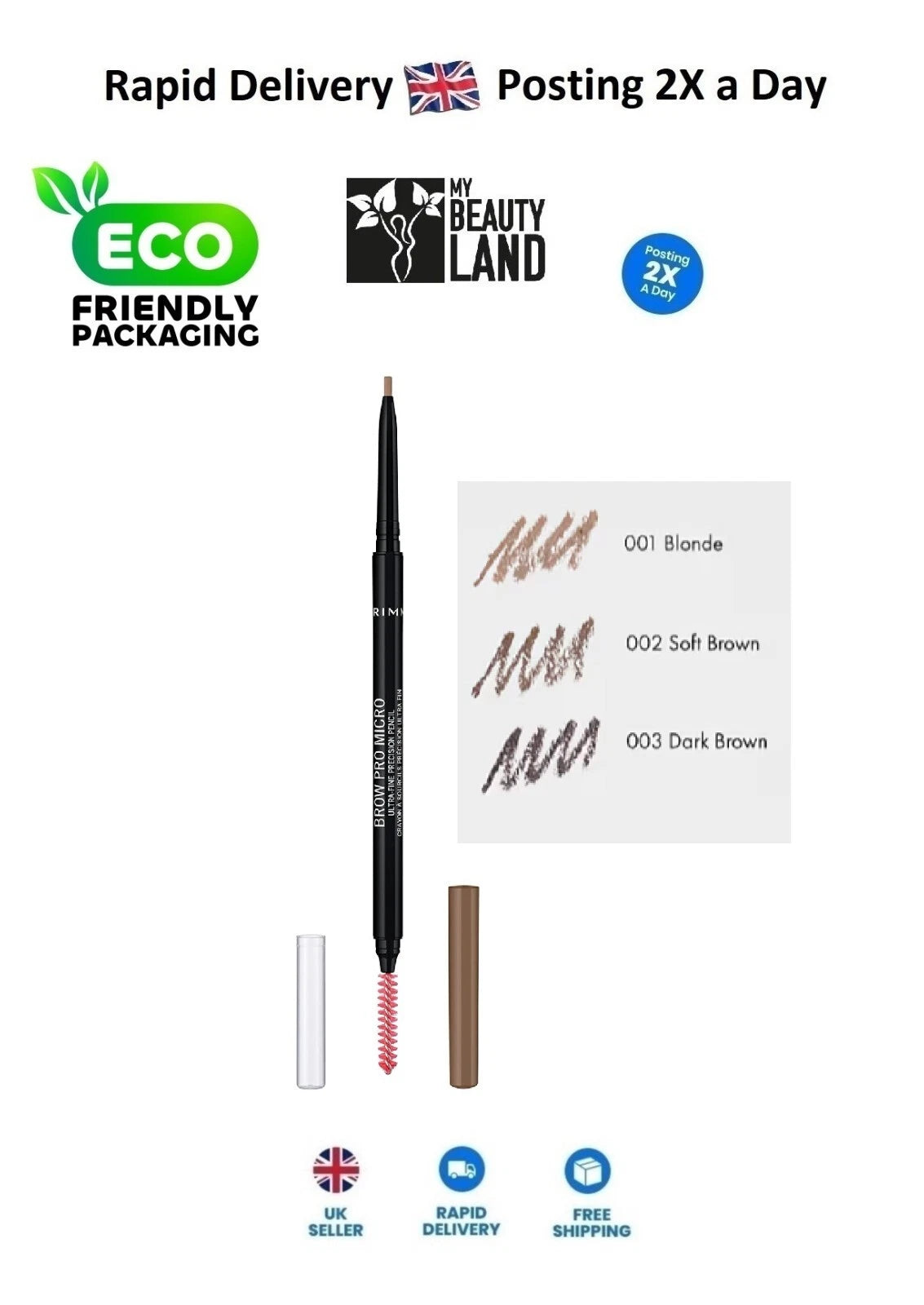 Rimmel Brow Pro Micro Ultra-Fine Precision Pencil RIMMEL