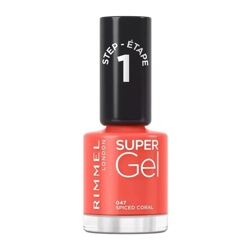 RIMMEL Super Gel High Shine Glossy Long Lasting Nail Polish 12ml Rimmel