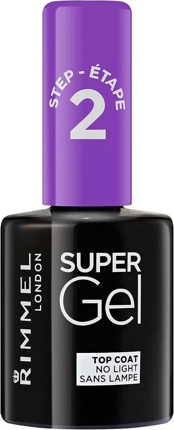 RIMMEL Super Gel High Shine Glossy Long Lasting Nail Polish 12ml Rimmel