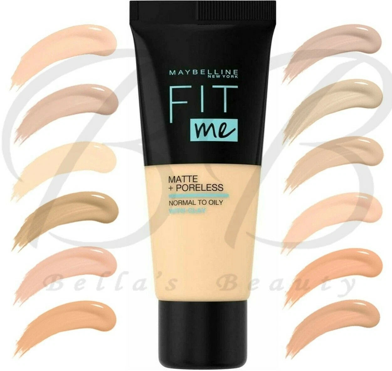 MAYBELLINE Fit Me! Matte + Poreless Normal to Oily Skin Foundation 30ml Maybelline New York