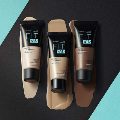 MAYBELLINE Fit Me! Matte + Poreless Normal to Oily Skin Foundation 30ml Maybelline New York