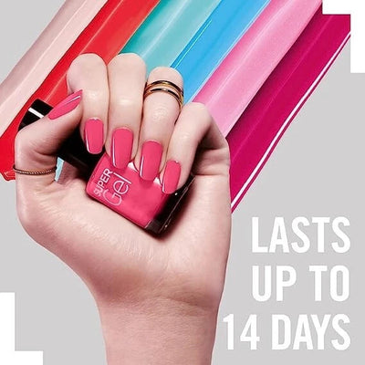 RIMMEL Super Gel High Shine Glossy Nail Polish, Top Coat 12ml Rimmel