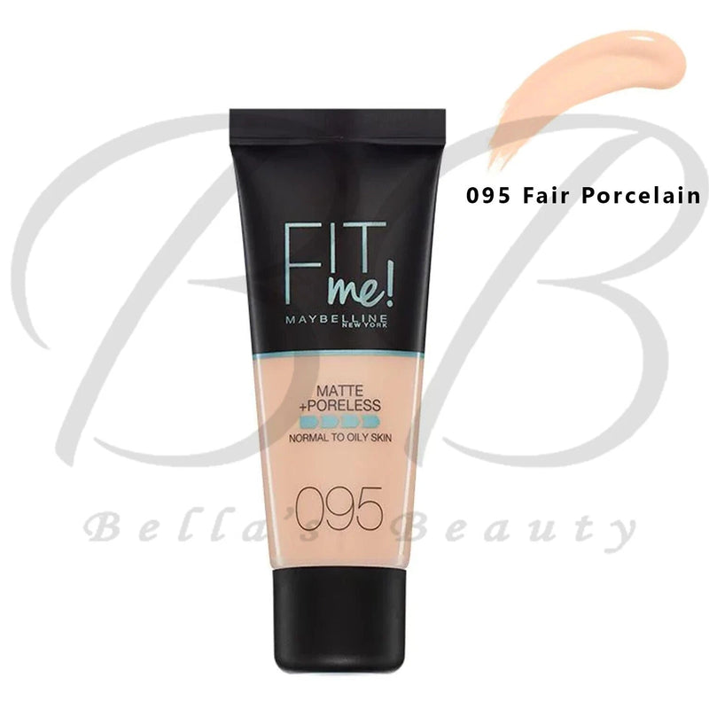 MAYBELLINE Fit Me! Matte + Poreless Normal to Oily Skin Foundation 30ml Maybelline New York
