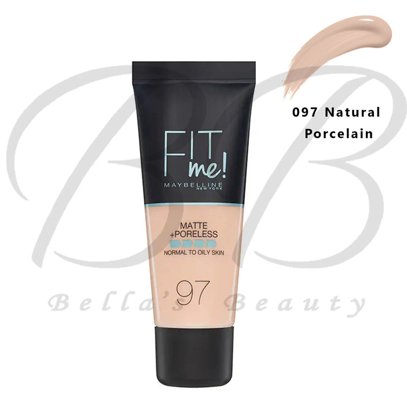 MAYBELLINE Fit Me! Matte + Poreless Normal to Oily Skin Foundation 30ml Maybelline New York