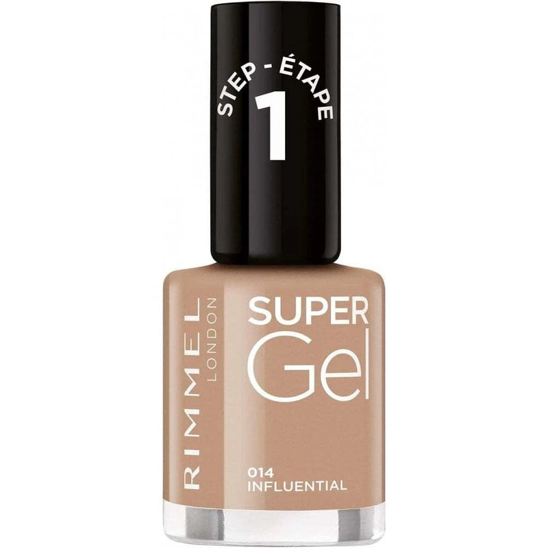 RIMMEL Super Gel High Shine Glossy Nail Polish, Top Coat 12ml Rimmel