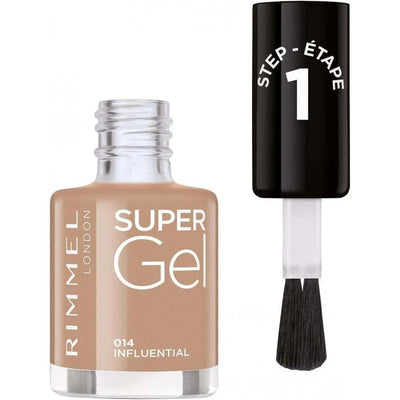 RIMMEL Super Gel High Shine Glossy Nail Polish, Top Coat 12ml Rimmel