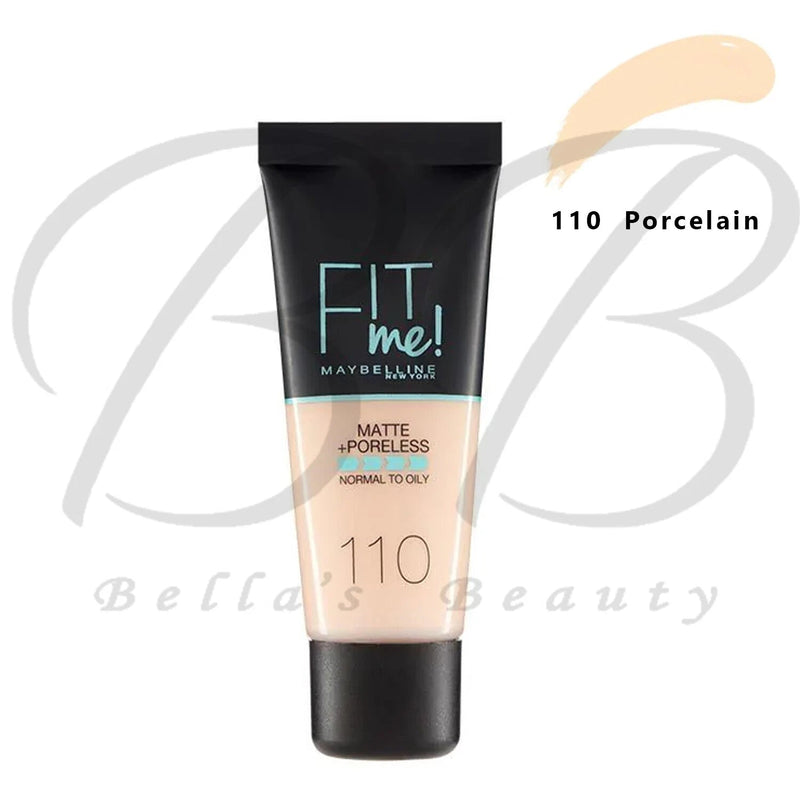 MAYBELLINE Fit Me! Matte + Poreless Normal to Oily Skin Foundation 30ml Maybelline New York