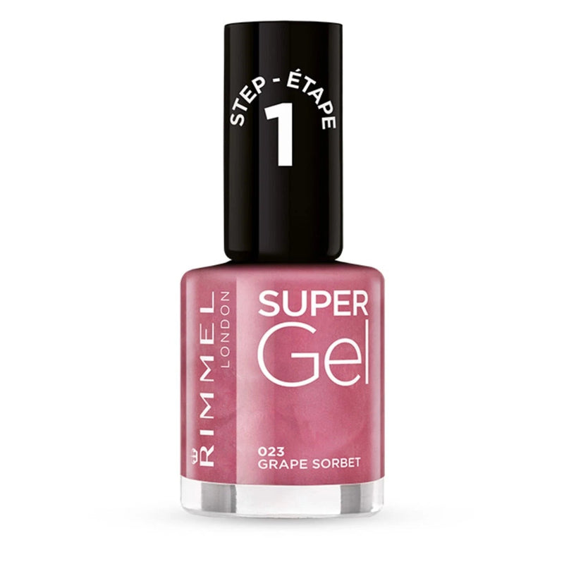RIMMEL Super Gel High Shine Glossy Nail Polish, Top Coat 12ml Rimmel