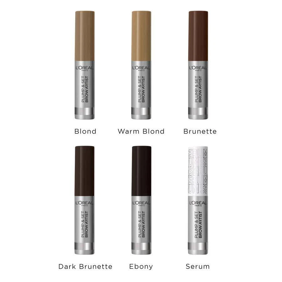 L'Oreal Natural Brow Artist Plump & Set Eyebrow Gel Serum 4.9ml L'Oreal Paris