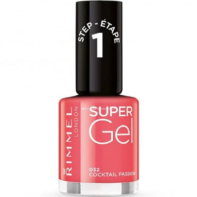 RIMMEL Super Gel High Shine Glossy Nail Polish, Top Coat 12ml Rimmel