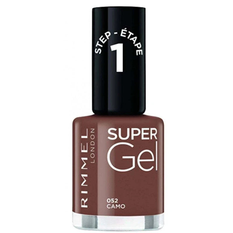 RIMMEL Super Gel High Shine Glossy Nail Polish, Top Coat 12ml Rimmel