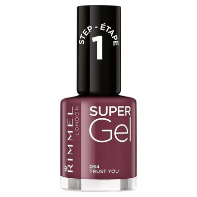 RIMMEL Super Gel High Shine Glossy Nail Polish, Top Coat 12ml Rimmel