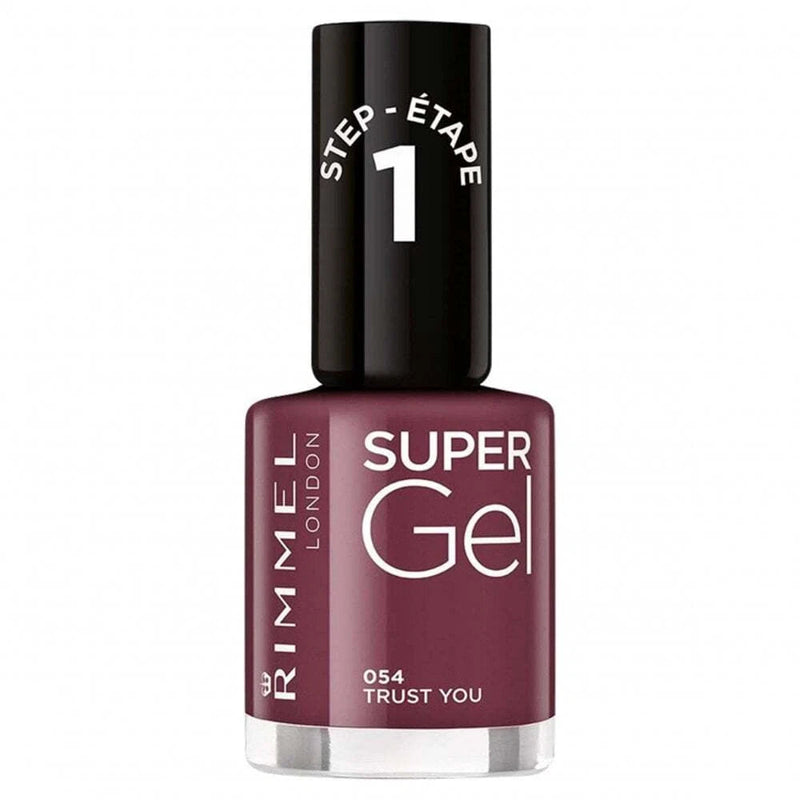 RIMMEL Super Gel High Shine Glossy Nail Polish, Top Coat 12ml Rimmel