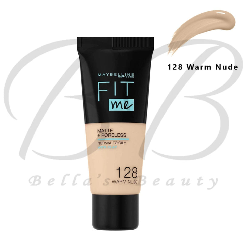 MAYBELLINE Fit Me! Matte + Poreless Normal to Oily Skin Foundation 30ml Maybelline New York