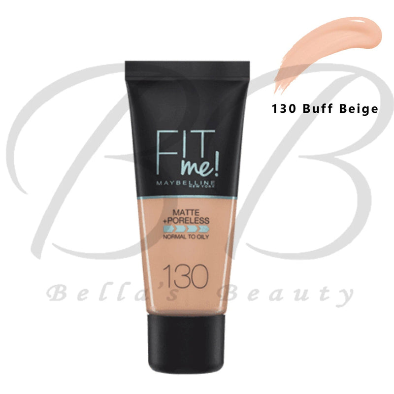 MAYBELLINE Fit Me! Matte + Poreless Normal to Oily Skin Foundation 30ml Maybelline New York