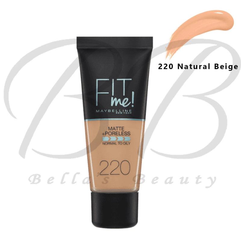 MAYBELLINE Fit Me! Matte + Poreless Normal to Oily Skin Foundation 30ml Maybelline New York