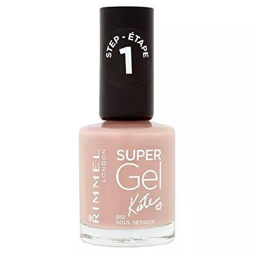 RIMMEL Super Gel High Shine Glossy Nail Polish, Top Coat 12ml Rimmel
