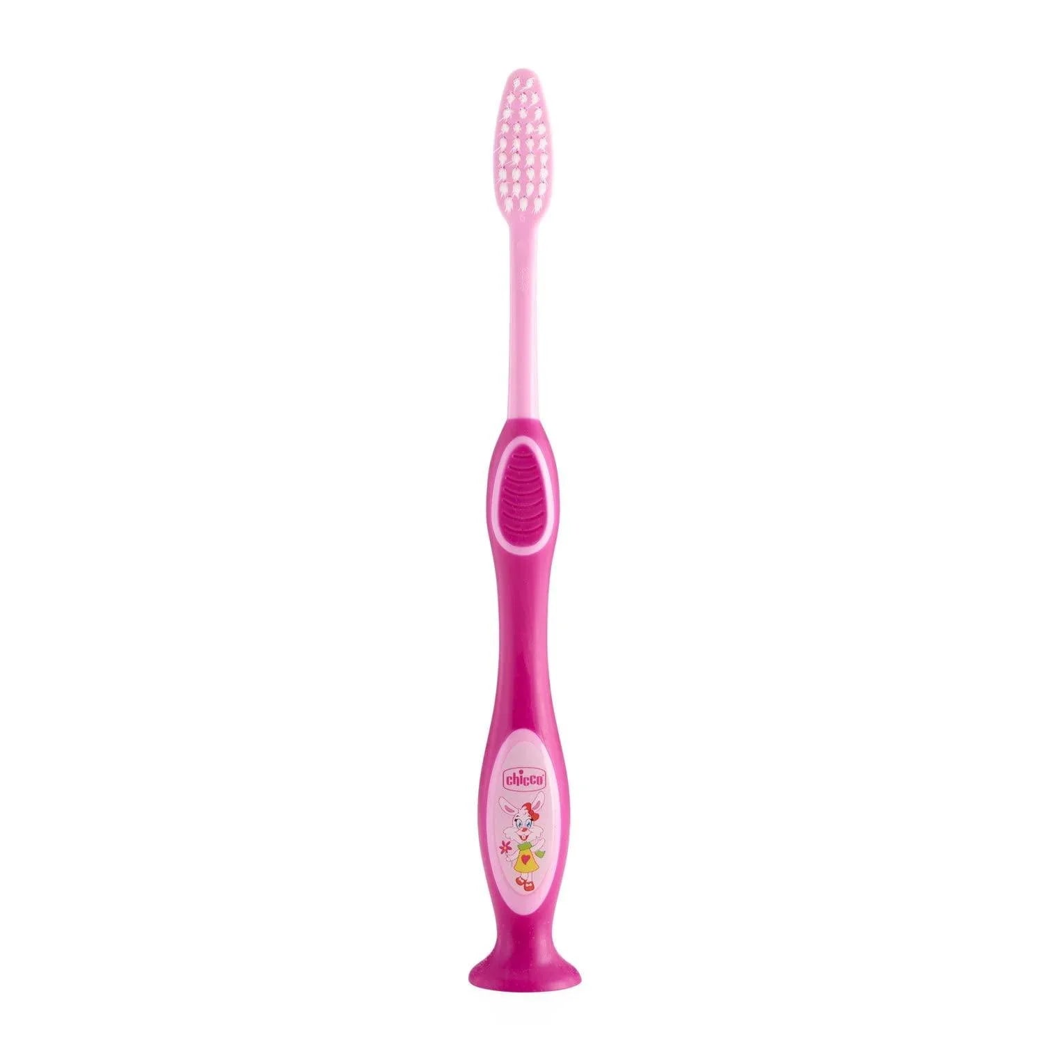 Chicco Milk Teeth Toothbrush Pink 3-6 Years CHI04 Chicco